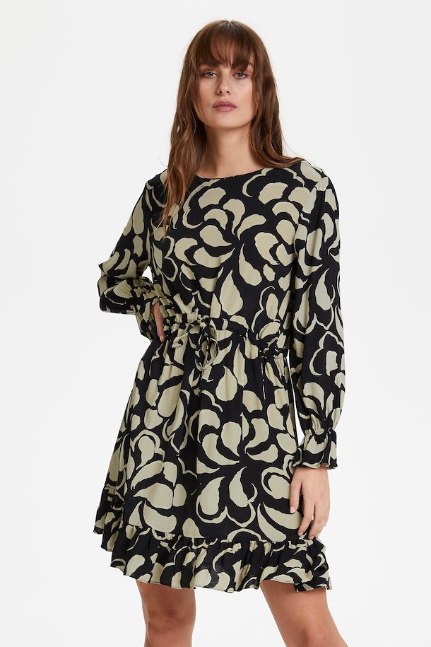 Black Abstract Print Dress From Soaked In Luxury Buy Black Abstract