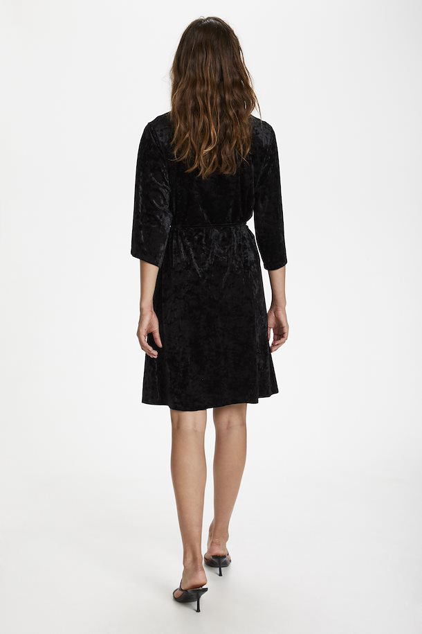 Black Jersey dress from Soaked in Luxury – Buy Black Jersey dress from ...