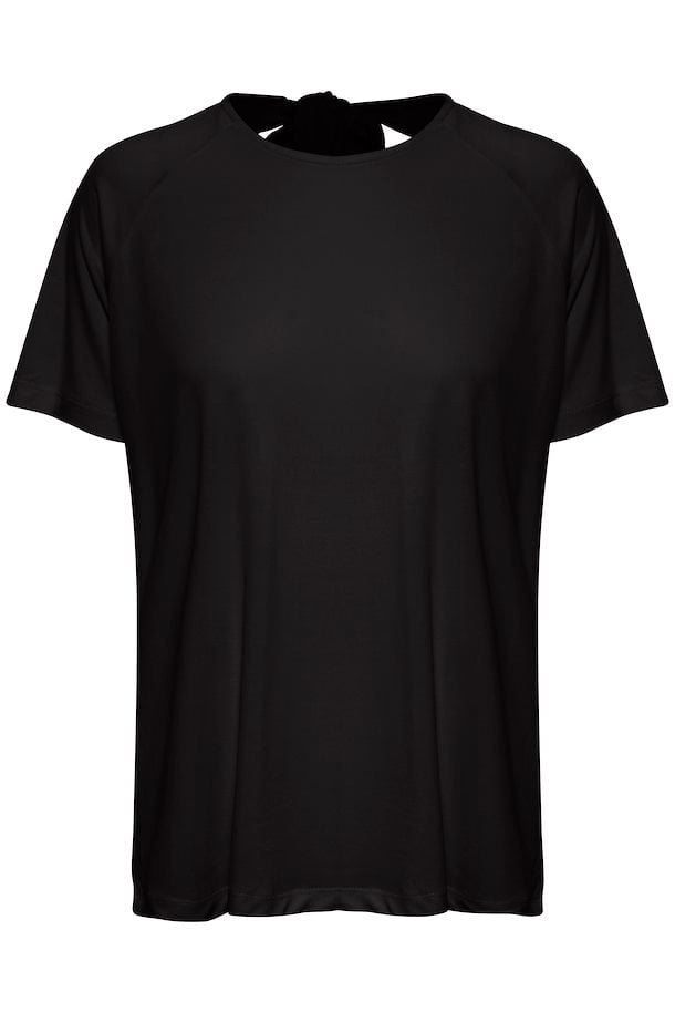 Black Short sleeved t-shirt from Soaked in Luxury – Buy Black Short ...