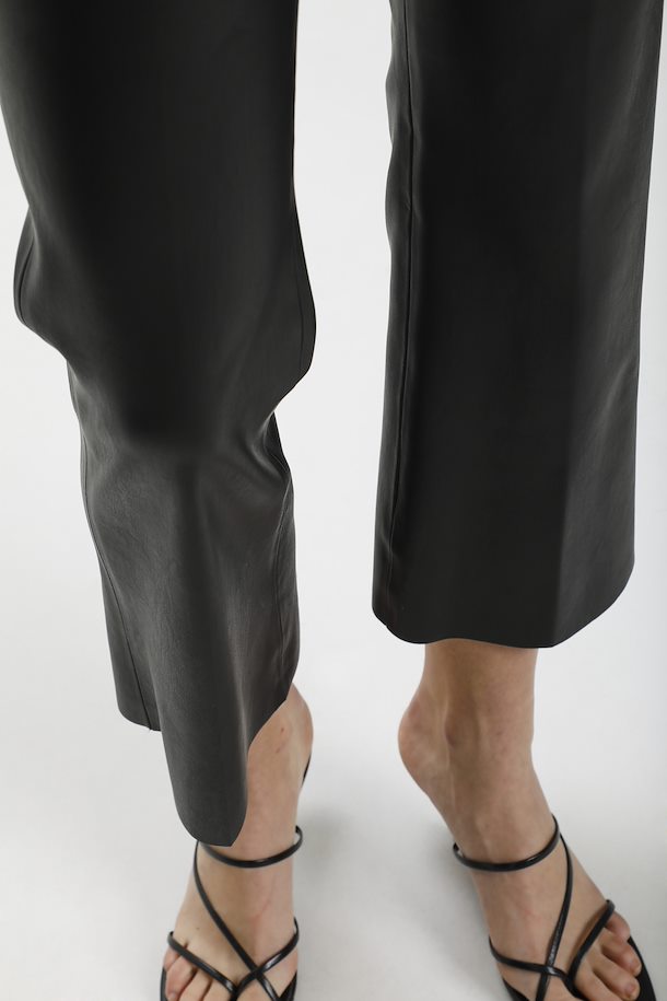 Black SLKaylee PU Kickflare Pants from Soaked in Luxury – Buy Black ...