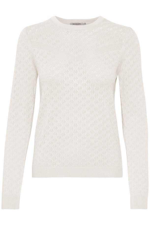 Broken White Knit pullover from Soaked in Luxury – Buy Broken White ...