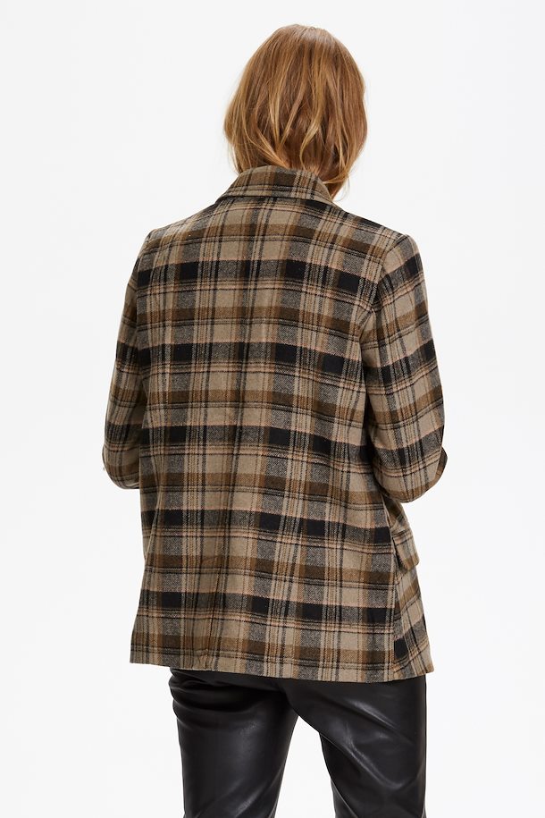 Eucalyptus Check Pattern Jacket from Soaked in Luxury – Buy Eucalyptus ...