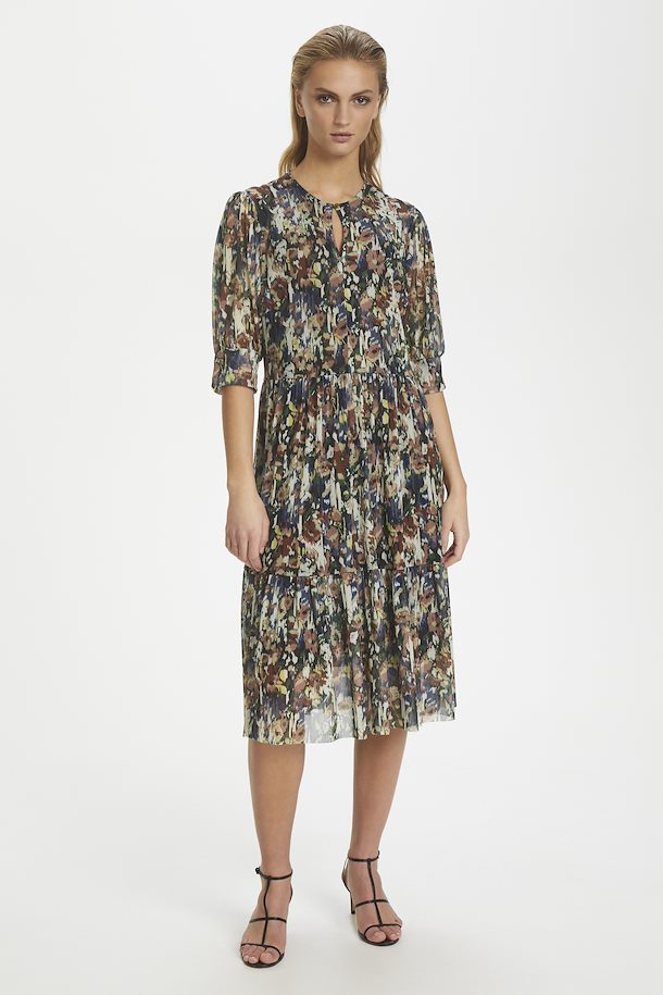 floral jersey robe