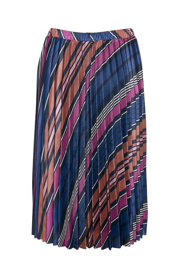 Night Sky Stripe Skirt from Soaked in Luxury – Buy Night Sky Stripe ...