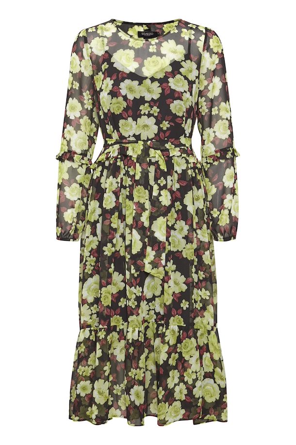 Nile Flower Print Dress from Soaked in Luxury – Buy Nile Flower Print ...