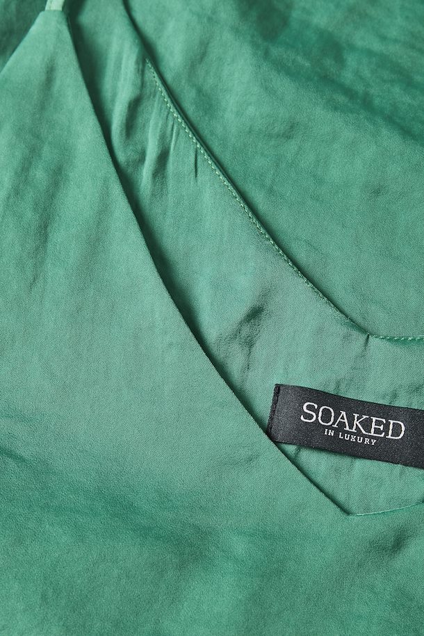 Pine Green Sleeveless blouse from Soaked in Luxury – Buy Pine Green ...