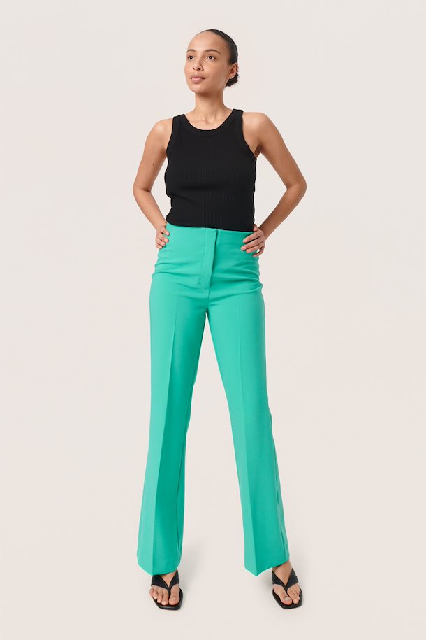 Corinne soft mint wide-leg pant, Soaked in Luxury, Shop Women%u2019s  Wide-Leg Pants Online in Canada