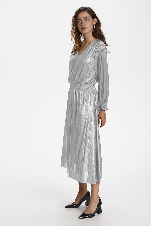 Broek werknemer rooster Soaked in Luxury Silver Jersey jurk - Koop hier Silver Jersey jurk uit maat  XS-XL