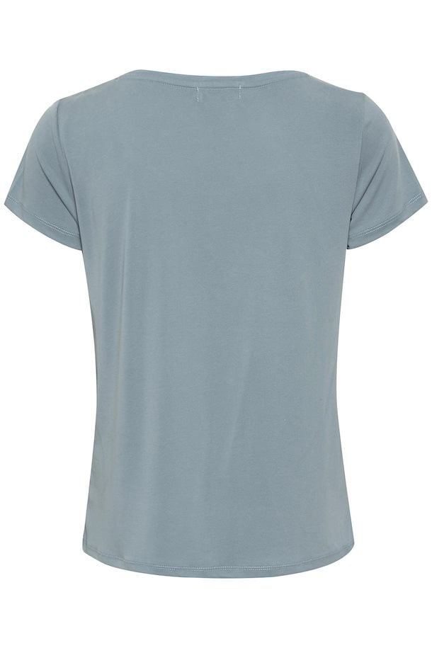 Smoke Blue Short sleeved t-shirt from Soaked in Luxury – Buy Smoke Blue ...