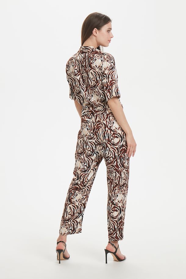 Soaked in Luxury Jumpsuits Tiger Print – Shoppen Sie Tiger Print ...