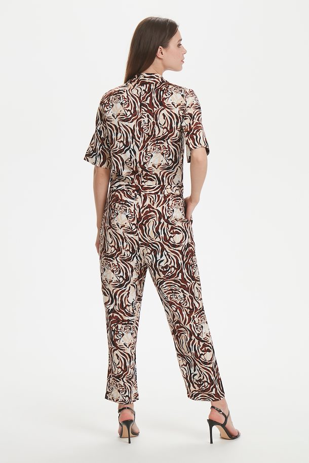 Soaked in Luxury Jumpsuits Tiger Print – Shoppen Sie Tiger Print ...