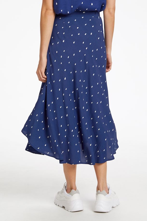 Twilight Blue Print Skirt from Soaked in Luxury – Buy Twilight Blue ...